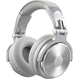 OneOdio Pro 10 Cuffie Over Ear, Cuffie Cablate con Shareporte Microfono, Jack 3,5 mm e 6,35 mm, Cuffie perRegistrazione (Grig