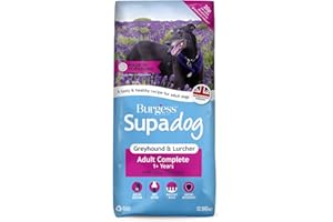 Burgess Supadog Greyhound & Lurcher dry dog food,12.5 kg (Pack of 1)