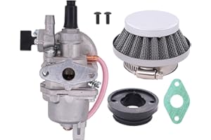 HouYeen Carburettor Carb with Air Filter Stack for 2 Stroke 43cc 47cc 49cc Engine Mini Moto ATV Dirt Pocket Bike