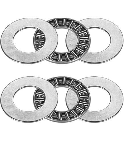 Drucklager Set 10 Stück - 5x12x4mm Miniatur Stahl Lager F5-12M