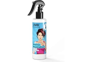 LAAV Neutralizador De Olores Contra Olores De Mascotas Olores A Humedad Y Moho Removedor De Olores A Cigarrillo Para Sofá Alfombra Y Refrescante Textil 250 ml