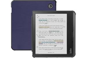 STIANIIIE Custodia per eReader Kobo Libra 7 pollici, in pelle PU di alta qualità
