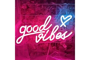 CLIPLANYARD Neon Sign, Neon Light Sign Powered by USB with Switch, Neon Sign for Wall Decor, Pink Led Neon Sign for Home Bar Pub Club Wall Bedroom Decor (VIBER)