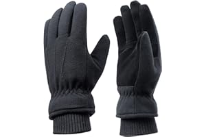 Acdyion Winter Herren und Damen Skihandschuhe Warm Futter aus Thinsulate Winterhandschuhe Outdoor Handschuhe für Skifahren Wandern Radfahren Snowboard