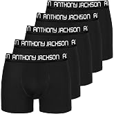 Anthony Jackson Likralı 5'li Kutu Premium Erkek Modal Boxer