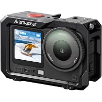 Telaio In Alluminio Per DJI Osmo Action 6, Protezione CNC Con Attacco 1/4 E Bypass Per Batteria