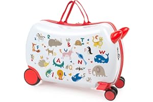 ITACA - Valise Enfant Garçon et Valise Enfant Fille pour Voyage: Bagages Enfant, Valise Cabine Enfant, Valise À Roulette Enfant, Animaux