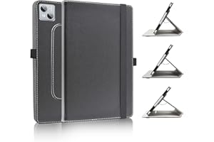 JRTAL Etui dla DOOGEE T10, PU Skóra Obrotowy Case 360°Obrotowy Pokrywa dla DOOGEE T10 /DOOGEE T10s /DOOGEE T10 PRO 10.1" Tablet(Nie będzie działać dla DOOGEE T10E)- Czarny