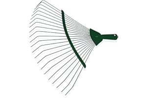 PARENCE. - Metalowa głowica grabi z 22 zębami - narzędzie do ogrodnictwa do liści