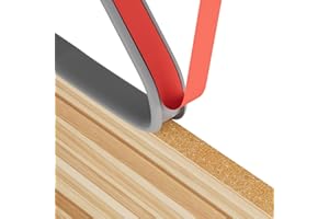 Ormein Bande de Chant en Forme de U, Protection Bord de Table Bebe, Autocollante Bande Protection Meuble Flexible en TPE, Chant Plan de Travail, Bords pour Meubles, Coins de Table (Gris, 16mm*3M)