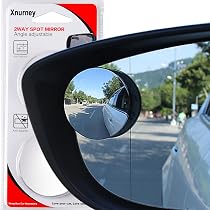 Lot De 2 Rétroviseurs D'angle Mort Pour Voiture - Convexes, Réglables, Universels Pour Voiture, SUV, Camping-car