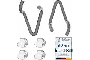 SmartProduct Ajusteurs de hauteur pour parc de jeu pour bébé, Crochets de remplacement, pack de 2 rehausseur en acier galvanisé pour parcs de jeu et set de 4 protections d’angle pour meuble