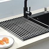 ViWaVee Egouttoir Vaisselle, Egoutoir Vaisselle Cuisine, Rangement et Organisation de Cuisine, Séche Vaisselle Pliable et Amo
