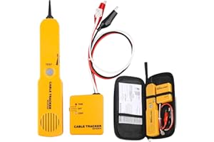 Gobesty Tester di Circuito, Tracciatore di Fili e Generatore di Toni, Tester di Cavo di Rete Presa RJ-11, Fili e Cavi di Ricerca e Localizzazione, Continuità del Circuito di Test