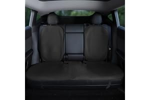 TOPABYTE Coussin de Siège Arrière de Voiture pour Tesla Model 3 2017-2024 2025 Highland Housse Protection Siege Quatre Saisons Universel Modification IntéRieure (sans Logo)