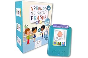 Tarjetas Parlantes Español con Pictogramas | Tarjetas Flash Parlantes | Estimulación del Lenguaje y Apoyo para Aprendizaje del Idioma | Aprendo Mis Primeras Frases - Editorial GEU (Español)