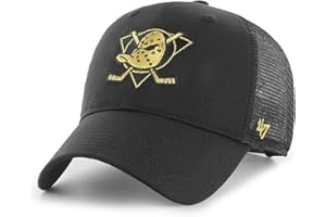 47Brand MVP Anaheim Ducks H-BRMTL25CTP-BKA Casquette Noir