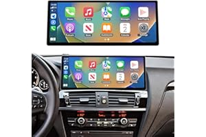 Road Top Ekran CarPlay, 12,3-calowe radio samochodowe stereo dla BMW X3 X4 serii F25/F26 z systemem NBT (2013-2016 rok), radio samochodowe z wąską ramką dla CarPlay/Android Auto/MirrorLink