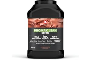 MaxiNutrition - Promax Lean, Chocolate - Whey Protein Powder for Lean Muscle Development - Sugar Free, Fat Free, 28g Protein, 128 kcal per Serving, 980g