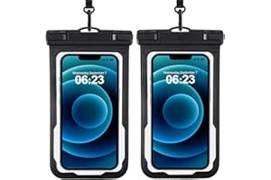 Razobws Waterproof Phone Pouch, Holiday Essentials for Men, IPX8 Water Proof Case for Swimming Vacation Beach Kayak, Dry Bag for Galaxy iPhone 16 15 14 13 12 11 Plus Pro Max