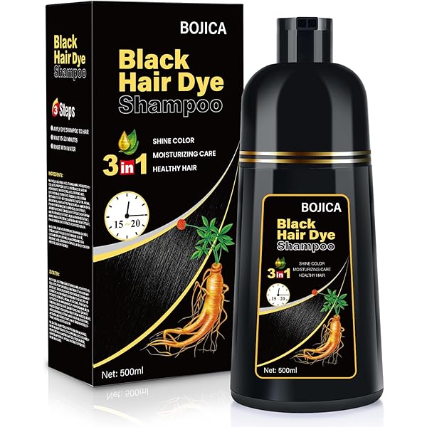 Blasen-Haarfärbemittel – 3-in-1 Pflanzenformel, Natürliches Färbeshampoo, Graue Haare Abdecken In 10 Minuten, Für Zu Hause & Unterwegs