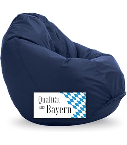 Bruni Pouf Pouf M Turquoise U2013 Pouf Rond Pour L'intérieur Et L'extérieur Comme Repose-pieds, Coussin De Yoga, Coussin De Méditation, Fabriqué En Allemagne