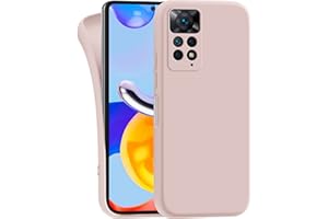 MyGadget Funda para Xiaomi Redmi Note 11 Pro | 11 Pro 5G en Silicona TPU - Carcasa Slim & Flexible - Case Resistente Antigolpes y Anti choques - Ultra Protectora Rosa