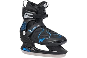 K2 Łyżwy męskie F.I.T. ICEPro, czarne - niebieskie, 25H0001