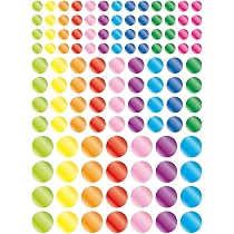 Pochette Apli De 308 Pastilles Adhésives Métallisées - 8 Mm, 7 Couleurs Assorties, Adhésif Permanent