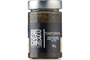 Sauce truffée à la truffe d’été (Tuber aestivum Vitt.) et champignons 180gr - Bernardini Tartufi