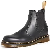Dr. Martens 2976 Stivali Chelsea Unisex – Pelle AR Rogue, Suola Rimbalzante, Cuciture Gialle E Costruzione Goodyear, Per Uomo E Donna