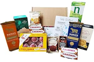 SWEETIEPOST Scottish Food Hamper | Tasty Scotland Hamper | Scottish Gift Hamper | Scottish Food Treats | Hand-Selected Scottish Food Brands | Best Of Scotland Food Hamper