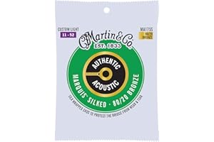 Martin MA175S Autentyczna akustyczna - Marquis Silked - 80/20 Brązowy Niestandardowe Światło (11-52)