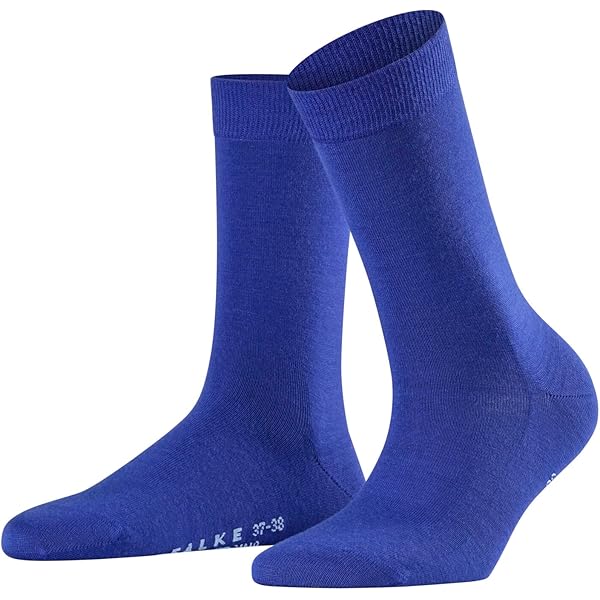 FALKE Dames Kniekousen Softmerino W KH Wol Katoen Lang eenkleurig 1 Paar, Rood (Barolo 8596), 37-38
