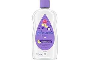 JOHNSON'S BABY JOHNSON'S Bedtime Oil 300ml – Leaves Skin Soft and Smooth – NaturalCalm Aromas