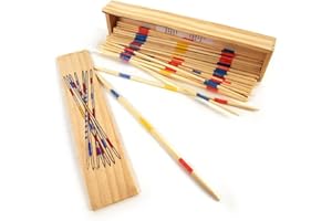 MIK FUNSHOPPING Mikado Spiel in Holz-Box 19 cm
