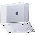 Soonjet Invisible Armor for MacBook Pro 16 inch Case 2024-2021 M4- M1 Pro/Max [Same as Bare Device] [Scientific Slim] A3186 A3403 A2991 A2780 A2485 Hard Shell Case Cover - Matte Clear (Matte Clear)
