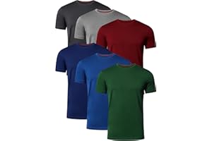 FULL TIME SPORTS T Shirt Uomo Magliette Manica Corta 6X firmate Cotone t-Shirt Tshirt Polo FTS-634