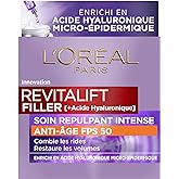L'Or&eacute;al Paris &ndash; Intense Repellent Anti-Aging Treatment SPF 50 &ndash; Day Cream with Hyaluronic Acid with UV Protection &ndash; Wrinkles