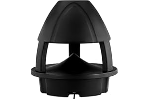 Pronomic HLS-560BT Bluetooth® BK 360° Gartenlautsprecher (2-Wege, Outdoor Lautsprecher, 5,25" Woofer, 1,2" Tweeter, UV-resistent, wasserdicht, 30 Watt RMS, 240 W Peak) schwarz