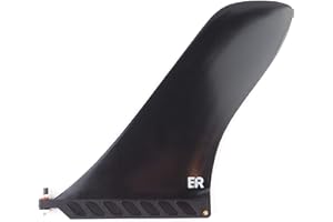 ‎EISBACH RIDERS Eisbach Riders SUP Longboard Race Single Finne US-Box - Stand Up Paddling Center Fin mit Schraube - Hard- und Inflatable Boards