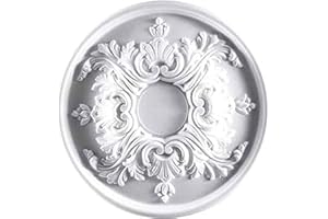 La zappa Rosetón para decoración de poliestireno para techos (Ø 38 cm)