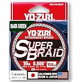 Yo-Zuri SuperBraid Koyu Yeşil 137,16 m Superbraid Olta