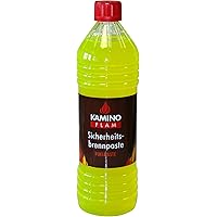 Kamino-Flam 388803 Brennpaste Sicherheitsbrennpaste, gelb, ca. 1 Liter