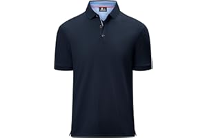 SwissWell Poloshirts Herren Kurzarm Atmungsaktiv Schnelltrocknend Golf Poloshirts T Shirt Männer Regular Fit Polohemd Sommer M-3XL
