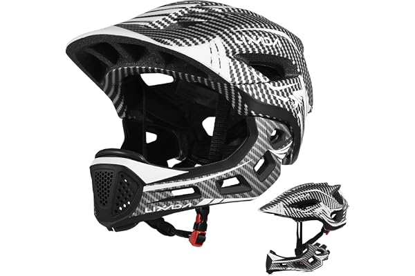 Lixada Cykelhjälm för barn, robust skydd, perfekt passform, ventilerande design, 52–58 cm (ålder 3–15 år)