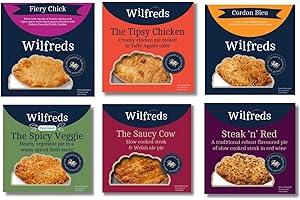 Wilfreds 6 Pie Bundle - Savour the Flavour of Our Deliciously Award-Winning Pies. Individual Fresh Pies Delivered to Your Door. Our Selection Includes Steak Pies Chicken Pies and a Vegetarian Pie.