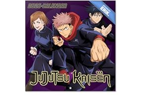 Grupo Erik Wall Calendar 2026 - Jujutsu Kaisen Calendar 2026 | Square 30 x 30 cm - 12 x 12 inches Wall Planner, Family Planner Month To View | Jujutsu Kaisen Manga, Anime Gifts For Friends