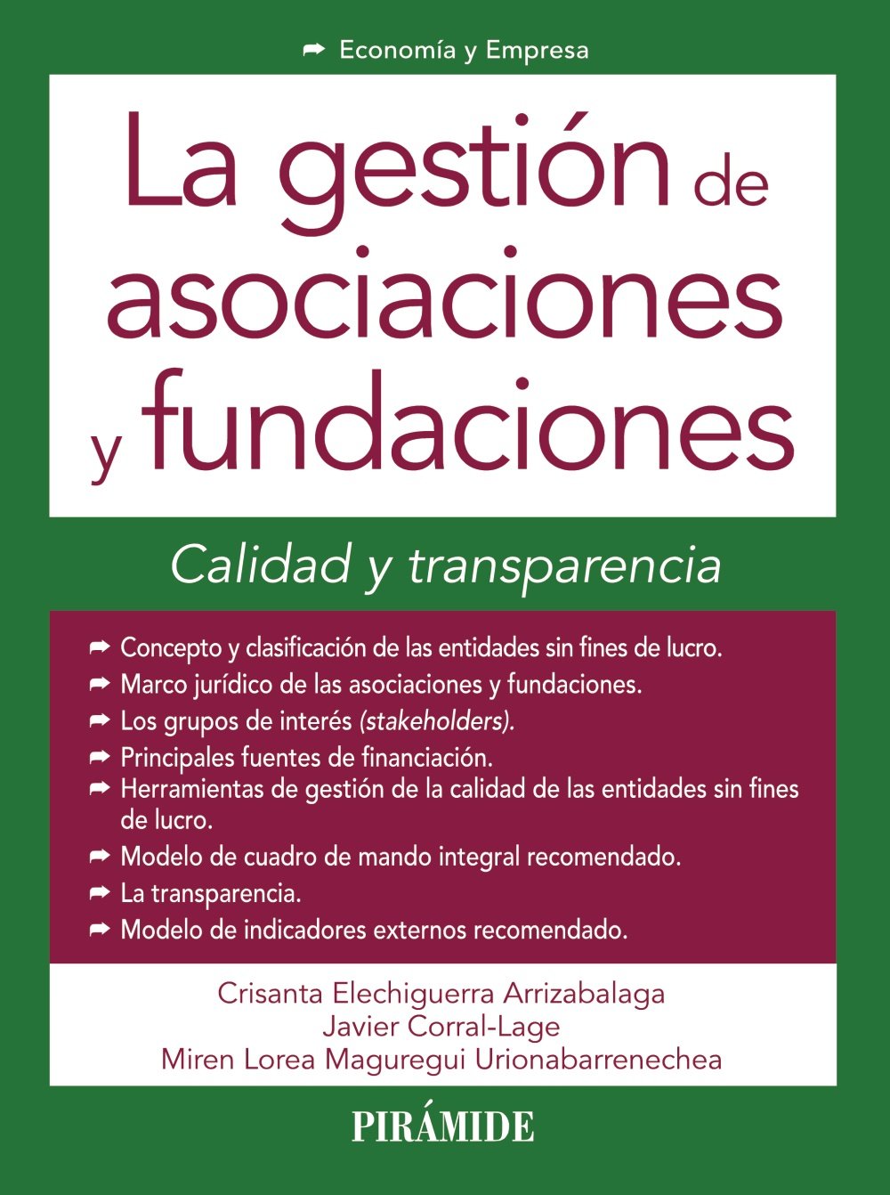 La gestión de asociaciones y fundaciones: Calidad y transparencia