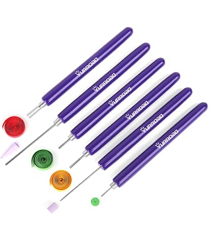 JUYA Ensemble Bandes Quilling 32 Couleurs - 1280 Bandes 39cm X 5mm - Papier Tant 116 GSM - Loisir Créatif